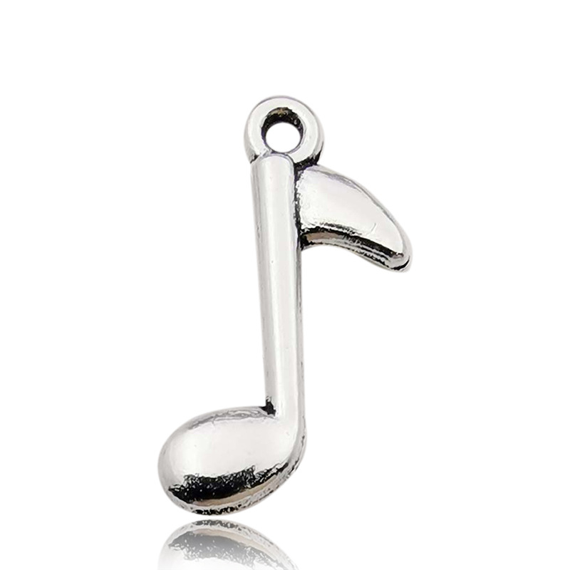 Bricolaje accesorios de la joyeria 1 nota colgante pendientes pulsera hecho a mano joyería collar material decorativo colgante