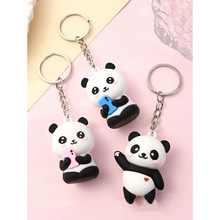 Z 28358 Panda Keychain ��è��ͨԿ�׿ۿ羳����ͨ��