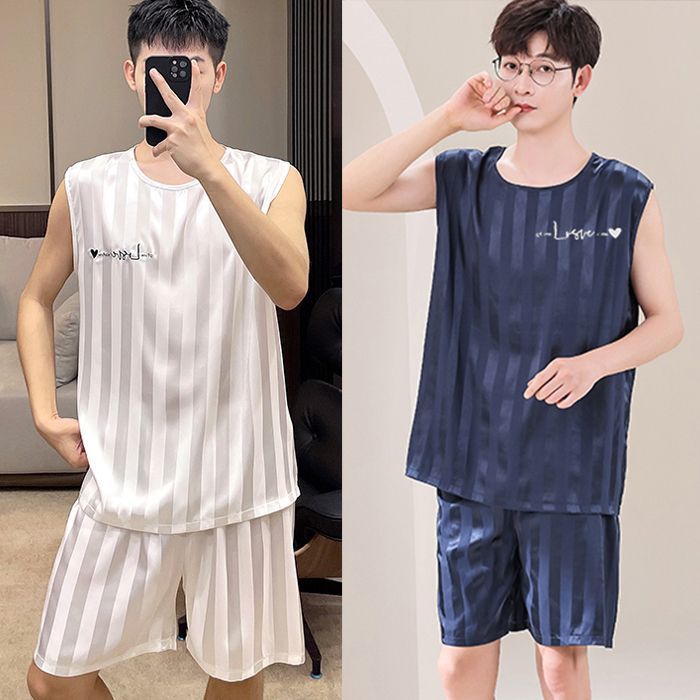 흰색 줄무늬 + 파란색 줄무늬