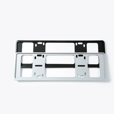 Iron double-layer new energy vehicle: License plate holder/license plate holder