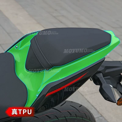 cover, transparent fuel tank protective | Car paint protective film - rear-of-the-car-real-tpu-75mil-invisible-car-wrap-default-item