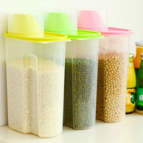 Бытовая пищевая коробка для хранения ореховых бобов для кухни