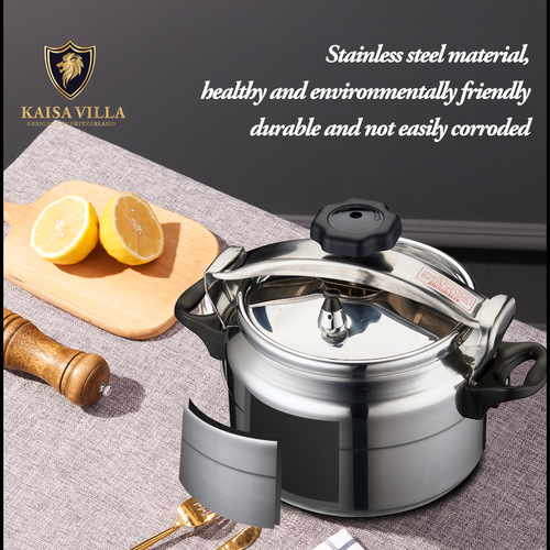 High-end Aluminum Pressure Cooker Household Pressure Cooker Wholesale Pressure Cooker Explosion Proof Commercial Foreign Trade 18-30 3-15L