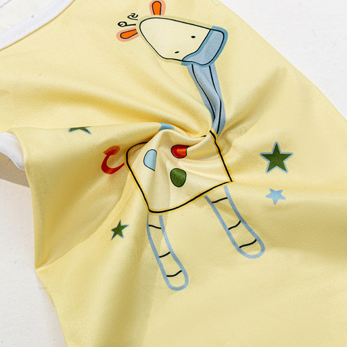 Source Factory Cute Cartoon Printed Vest Spring and Summer Pet Clothing Puppy Vest Pet Clothes Puppy Clothing
