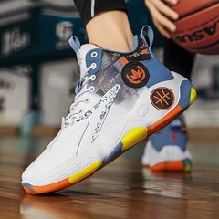 2023 New Basketball Shoes Fashion Trend Running Sports Dad Shoes High Top Wholesale Men's Shoes Comfortable Breathable Shoes