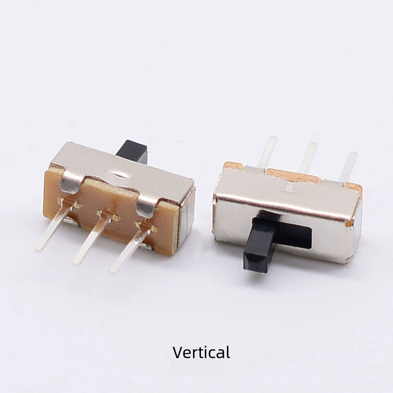 Toy sliding switch three -legged SS12D00 3 pins 3P2 -bit two -bit two -position dial switch