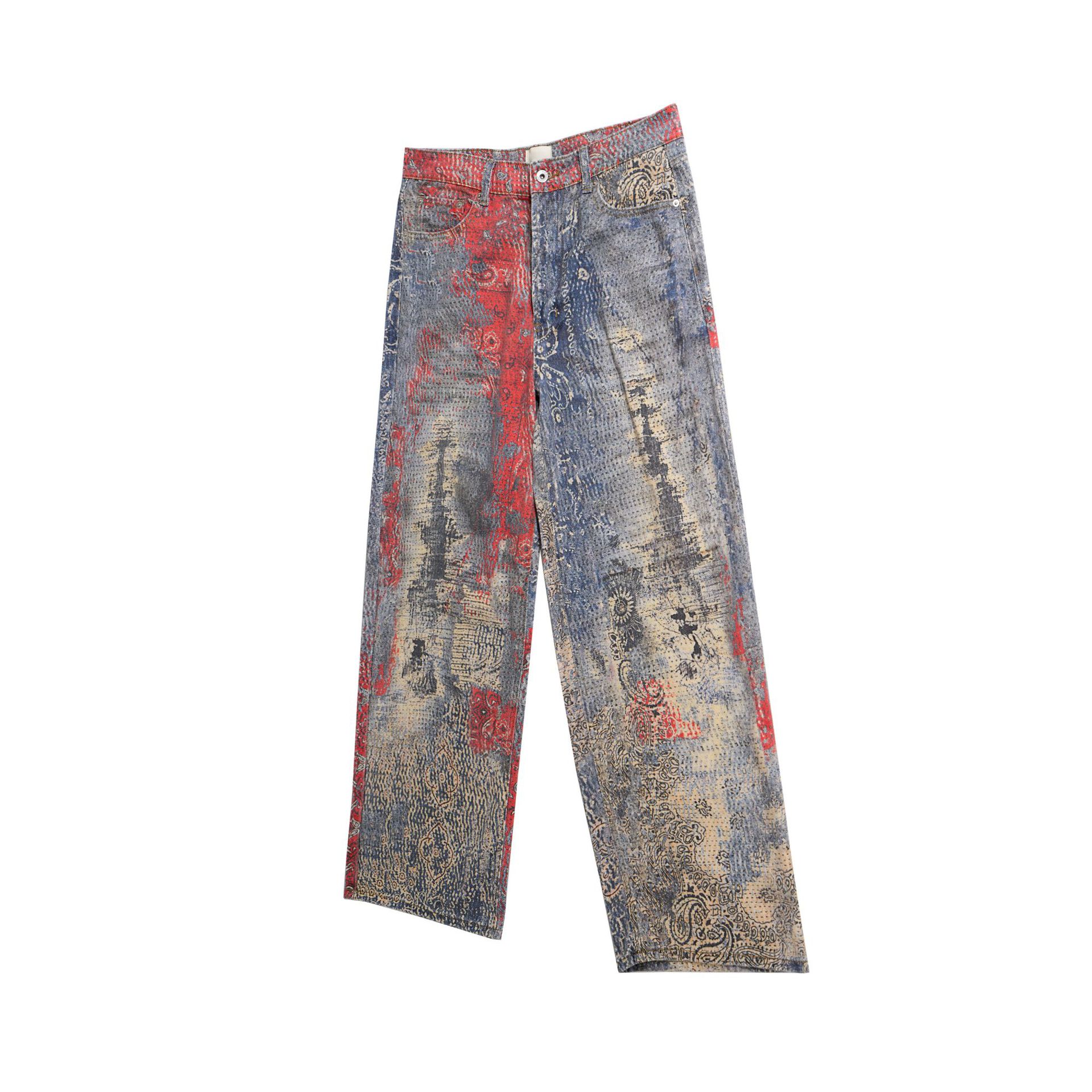 Jeans uomo gamba larga lavaggio effetto 3d vestibilità loose_voghion.com