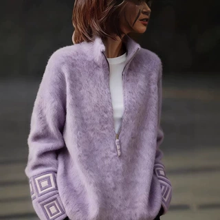 现货 设计感慵懒针织毛衣外套女款2025新款可外穿内搭上衣