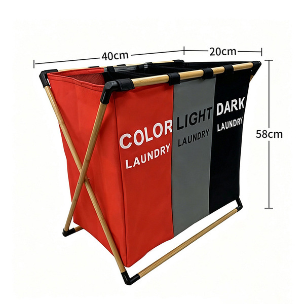 Modern handheld laundry basket