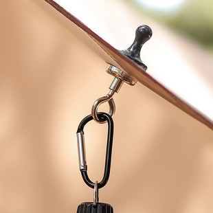 Outdoor Strong Magnet Hook Strong Magnetic Hook Camping Light Canopy Tent Holder Hook Mountaineering Buckle
