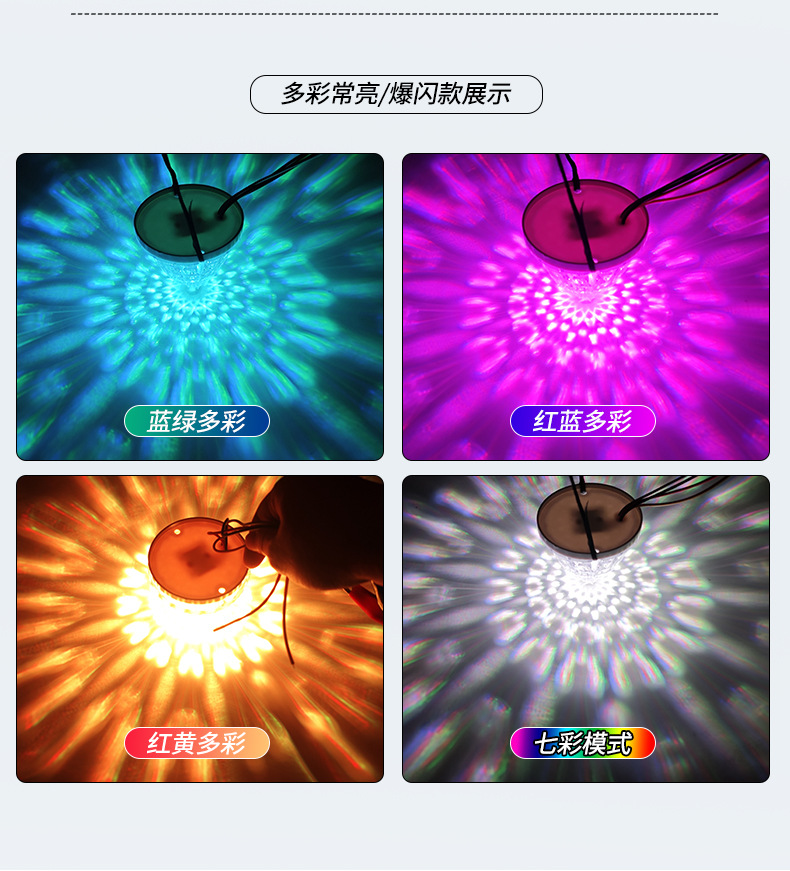 Cross-Border New Model Diamond Watermelon Lamp Glass-Type Plastic Truck Side Light Truck Width Indicator Light Diffused Light Chassis Light