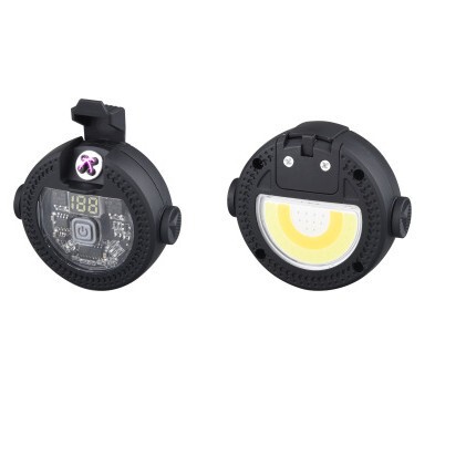 クロスボーダー多機能デジタルディスプレイ懐中電灯 LED 光源アーク点火ミニポータブル懐中電灯|undefined