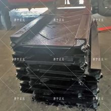 厂家供应刮板输送机中部槽 低合金耐磨钢板 矿用刮板机配件中部槽