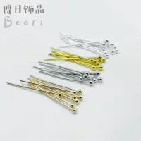 DIY ювелирные изделия Аксессуары для игл аксессуары Медная игла с круглой головкой медная шариковая игла оптом 1000/пакет