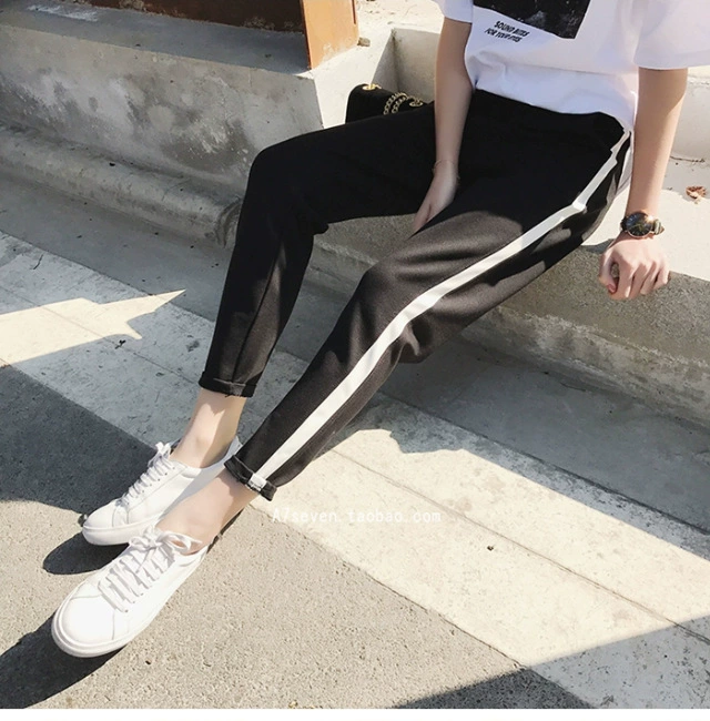 Классические casual штаны унисекс для учащихся начальных классов, летне‑осенний сезон, черный/серый, размеры S–5XL