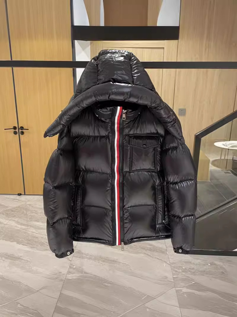 莆田高バージョン霧面マヤダウンジャケットmaya男性女性三色リボンカラーパン服ジャケット