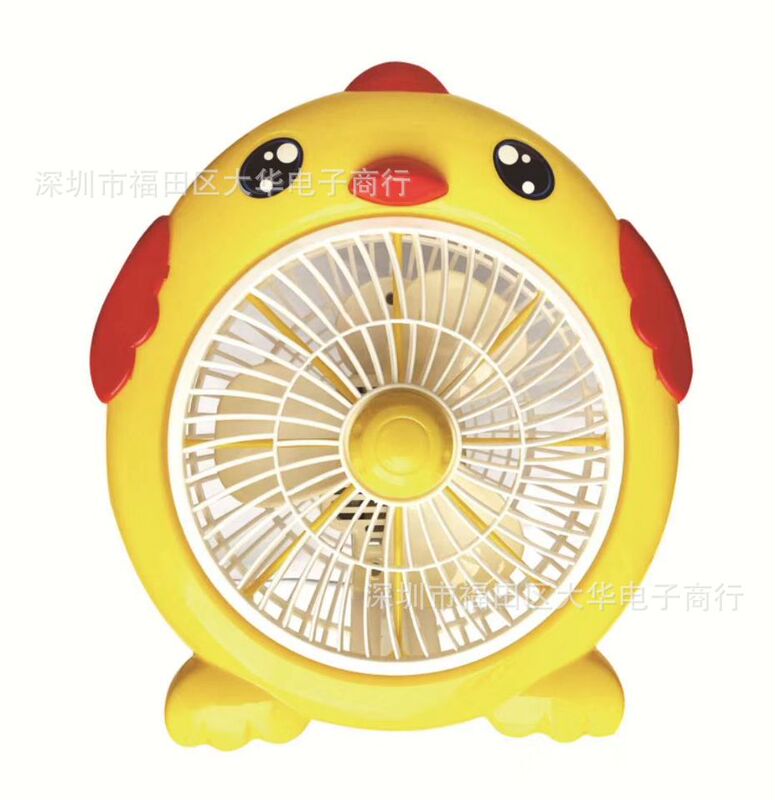 卸売りデスクトップアニメ扇風機デスクトップ家庭用学生寮小型恐竜扇風機オフィス回転扇|undefined