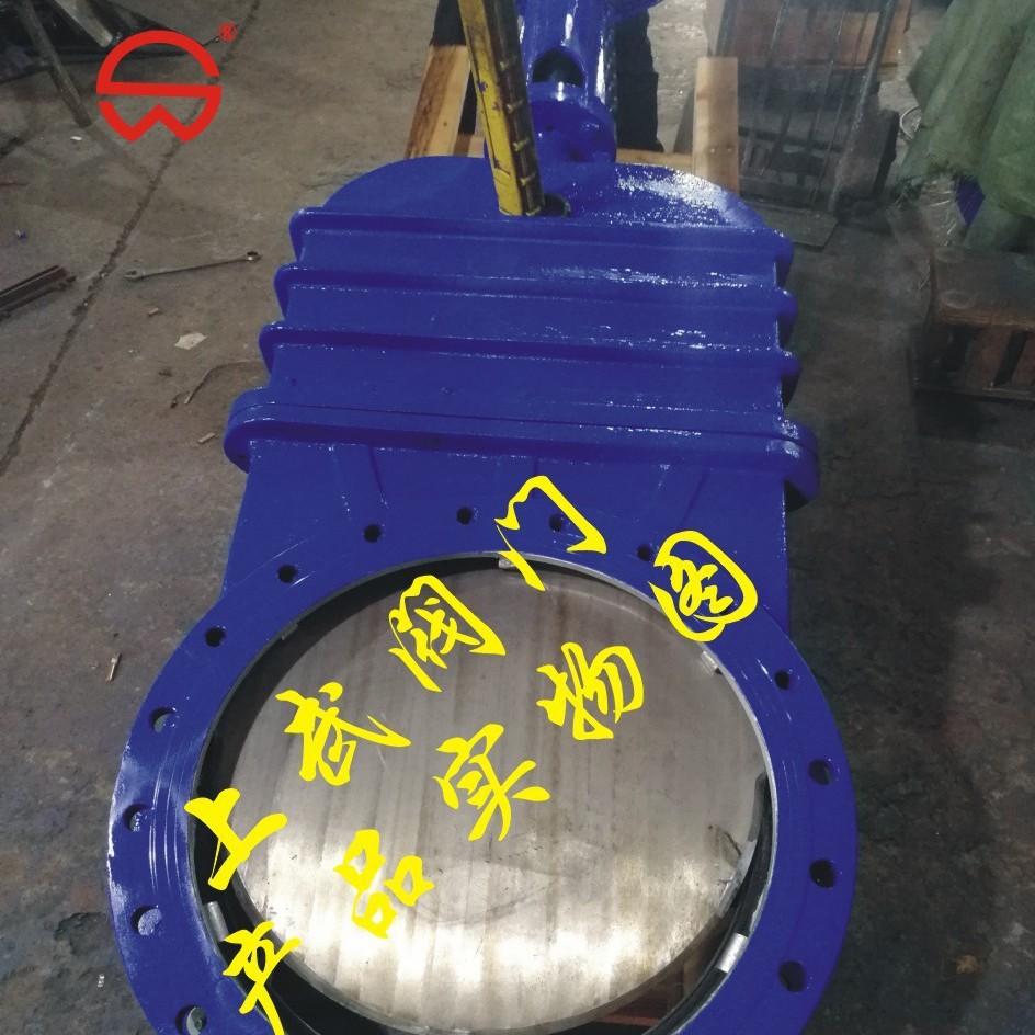 供应DMZ73X手动对夹式污水刀型闸阀