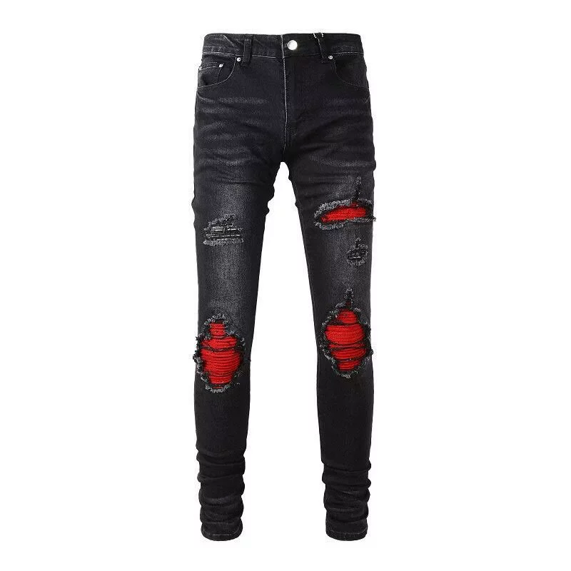 Брюки с молнией, джинсы в стиле хип-хоп, американский стиль, slim fit
