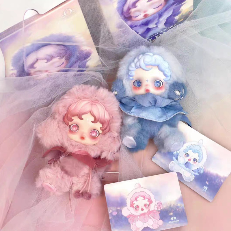 POPMART泡泡玛特SKULLPANDA冬日乐章 光织园系列挂件盲盒潮玩玩具|undefined