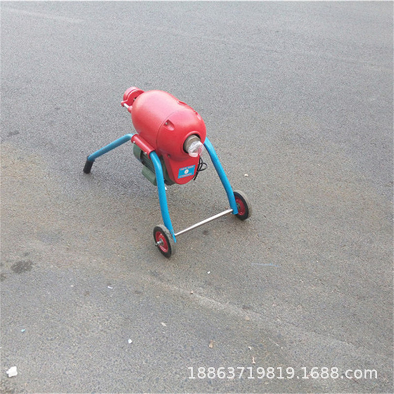 饭店下水道油脂清理机 GQ200手推式管道疏通机 电动管道清洗机