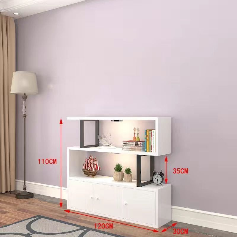 강화 길이 120, 깊이 30, 높이 111 [조명이 포함된 3겹]