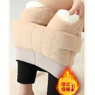 东北大棉裤护膝护腰保暖裤加厚高腰打底裤冬季抗寒加绒高弹裤子