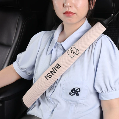 New Ice Mesh Shoulder: Seat belt shoulder pad