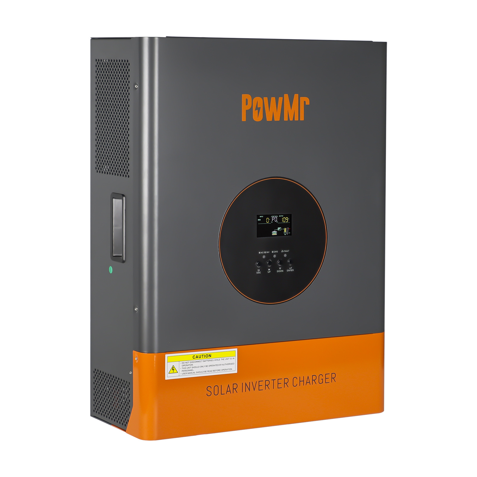 PowMr 5KW110V / 220V inversor de frecuencia de potencia solar de fase dividida fuera de la red controlador inverso todo-en - uno transfronterizo