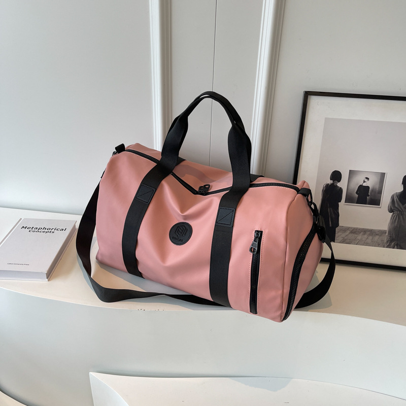 Bolsa de viaje a prueba de agua, bolsa de yoga, bolsa de ocio deportiva de gran capacidad para mujeres, bolsa de ejercicio portátil, bolsa de mochila.