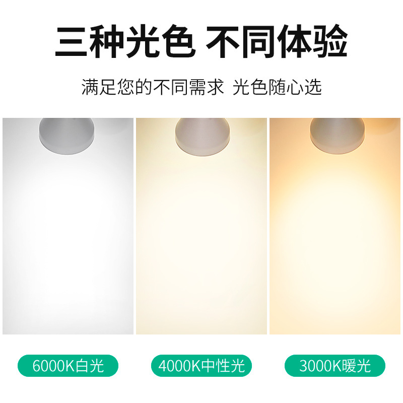 lámpara de reflector LED E27 tornillo PAR30 lámpara de órbita condensadora fuente de luz super brillante tienda de ropa centro comercial hotel supermercado