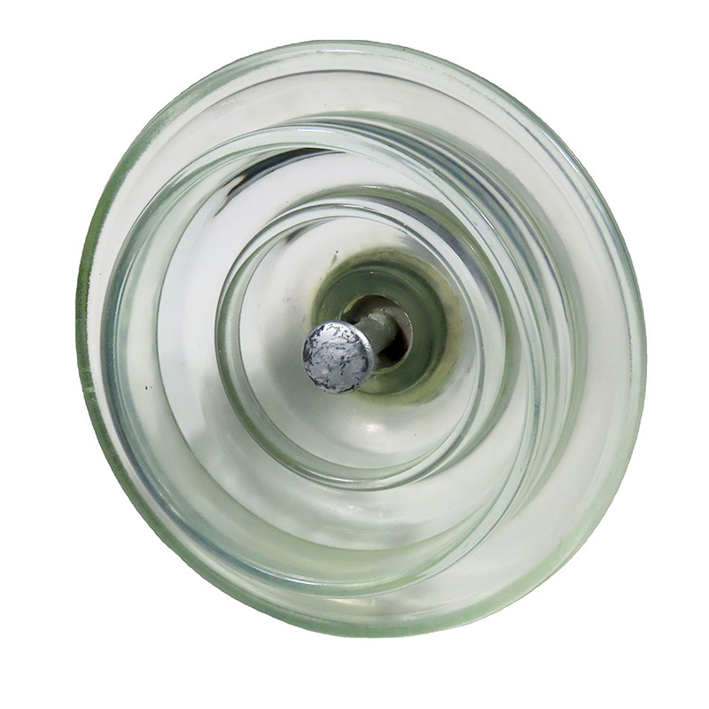 现货供应LXHY-100 120耐污盘形悬式玻璃绝缘子 钢化玻璃绝缘子