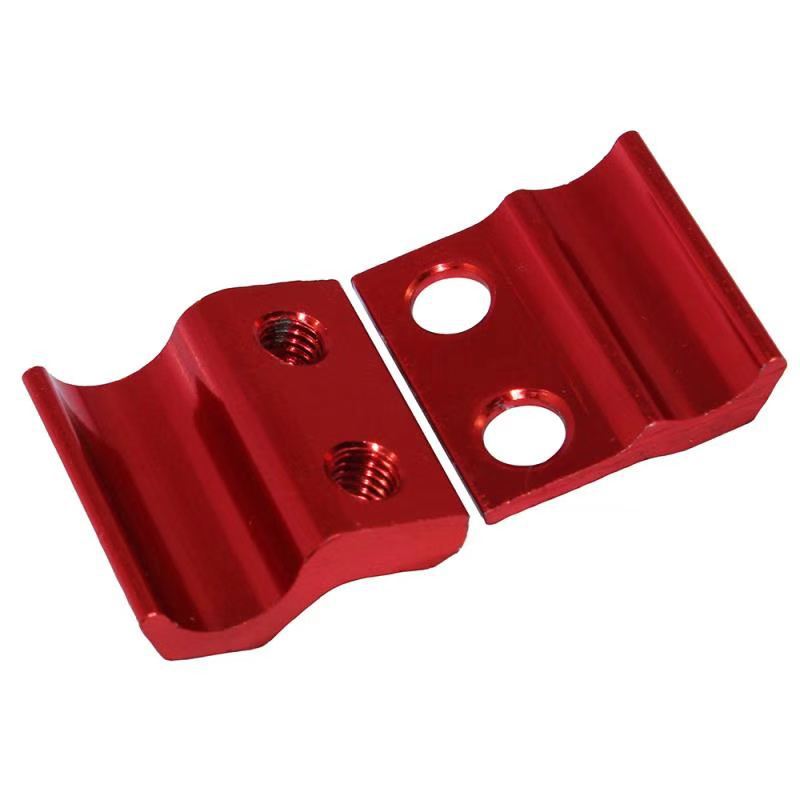 Off-road motorcycle modified CNC accessories CRF/CR125/250/450R aluminum alloy wire clamp pipe fixing clamp