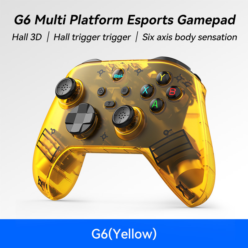 G 6半透明Switch2ゲームハンドルbluetoothホールレバーリニア振動体感android iOSコストパフォーマンス|undefined