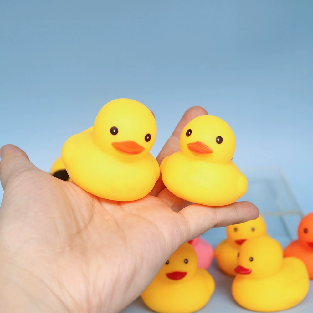 B.Duck, игрушка для купания в воде, плавательный бассейн, молочный чай, антистресс, издаёт звуки, утка, подарок на день рождения