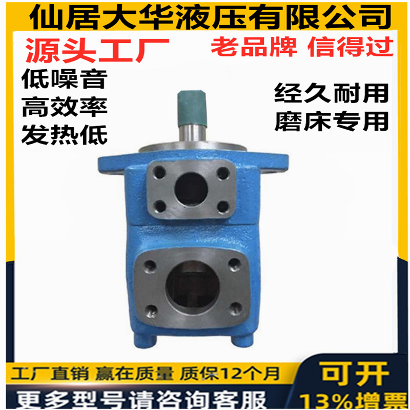 仙居大华YB-E8/10/12/16/20/25/32/40/50/63/80/100高压叶片泵