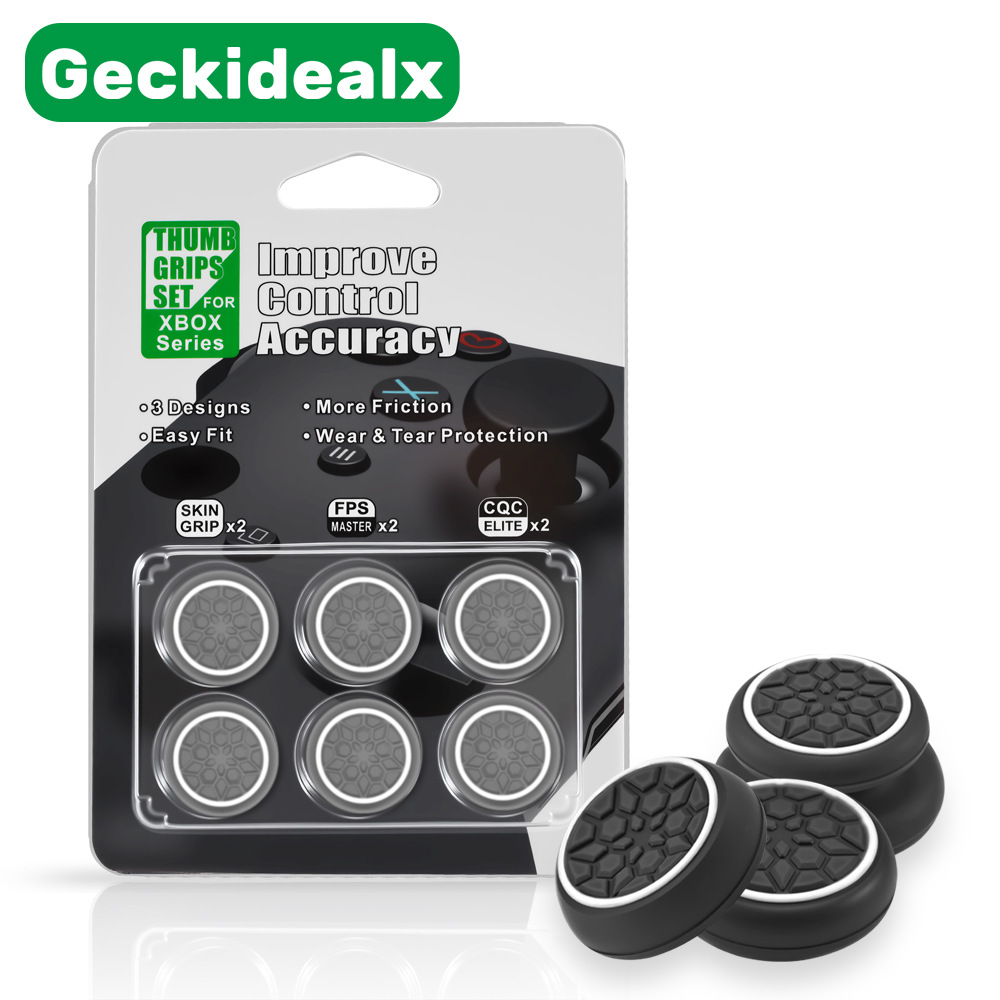 Juego de 6 Fundas para Joystick de Control PS5, Fundas de Silicona para Joystick de PS4, Fundas para Joystick de SWITCH PRO, Fundas para Botones de Xbox