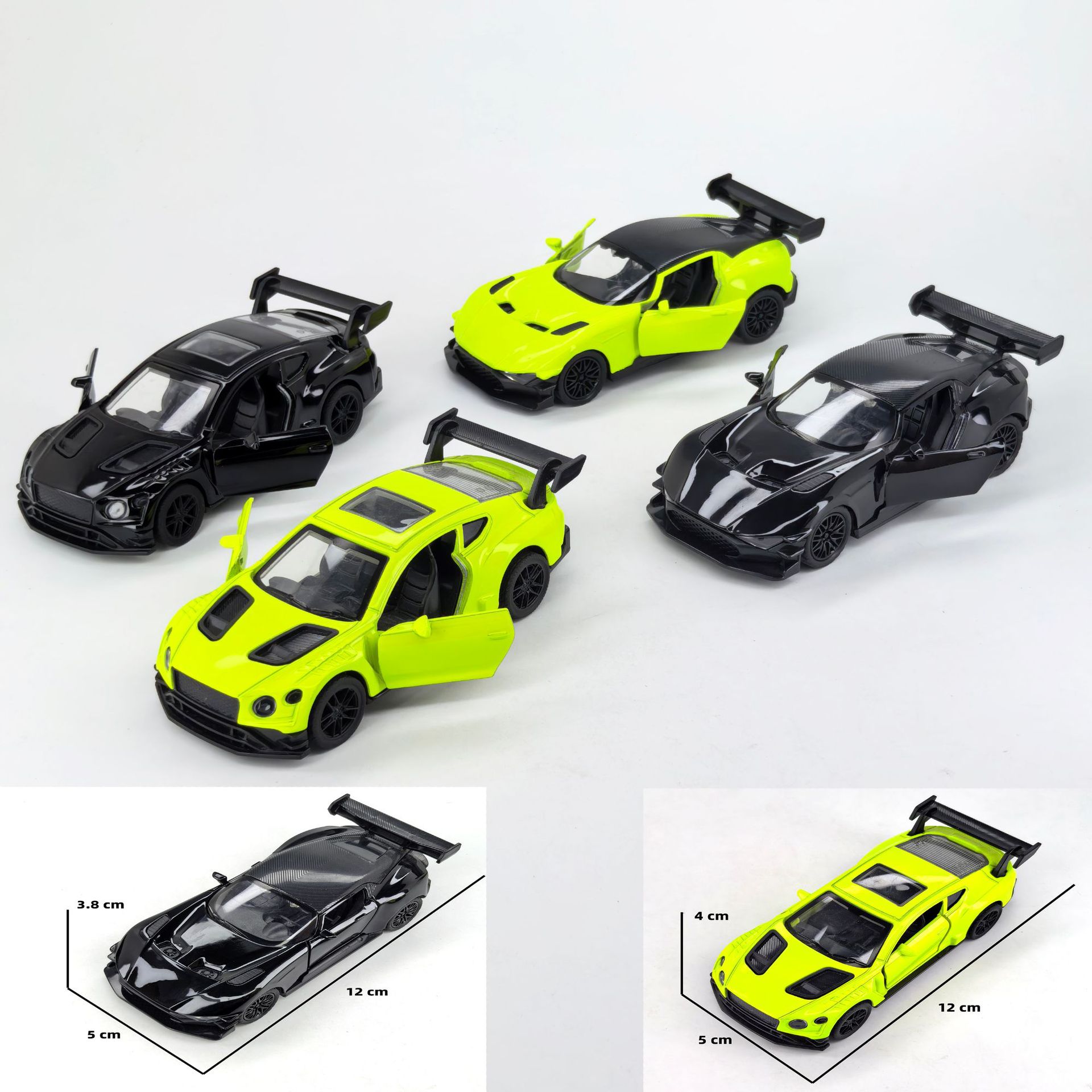 1: 43 modelo de automóvil de aleación todoterreno modelo de automóvil infantil muñeca máquina de juguetes de retroceso regalo para niños al por mayor