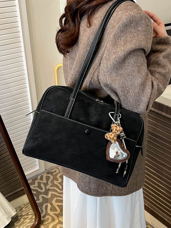 Bolso de mujer retro bolso de almohada de gran capacidad ventas calientes nueva textura de alta calidad simple bolso de hombro bolso casual