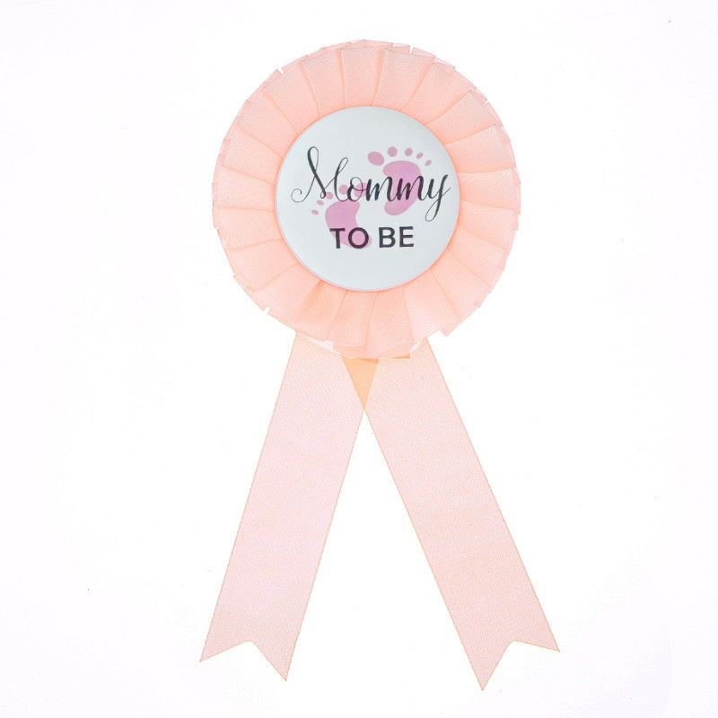 Insignias personalizadas transfronterizas europeas y americanas para baby showers, insignias de hojalata Dady To Be, artículos para fiestas de maternidad. image 9