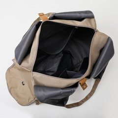 Yoga bag for women, independent shoe compartment, dry and wet separation, can hold yoga mat, portable fitness bag