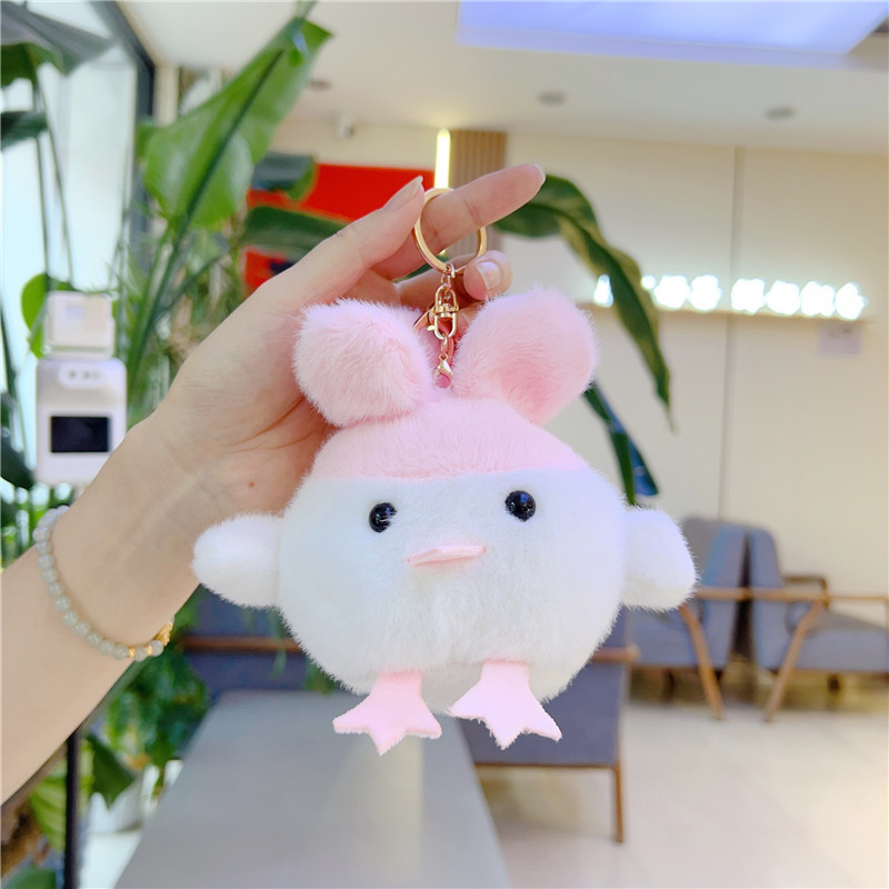 13cm large white + pink gold buckle
