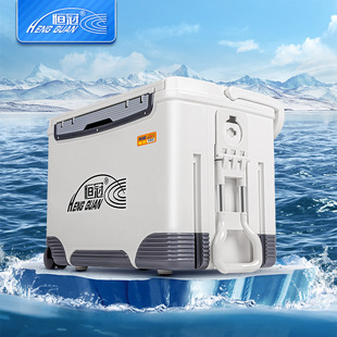 Constant Crown sea fishing box rock fishing incubator with skylight aerated cold preservation fishing box live shrimp box fishing refrigerator
