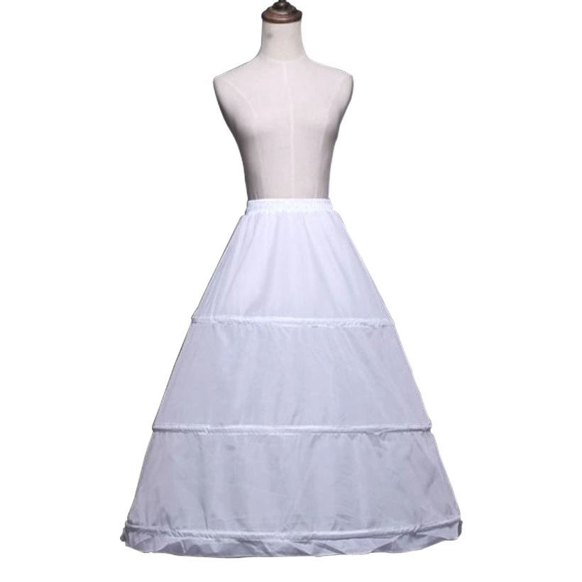 Свадебное платье поддержка юбки 3 кольца стальное кольцо эластичный пояс регулируемый Свадебная пушистая Нижняя юбка длиной до пола для женщин