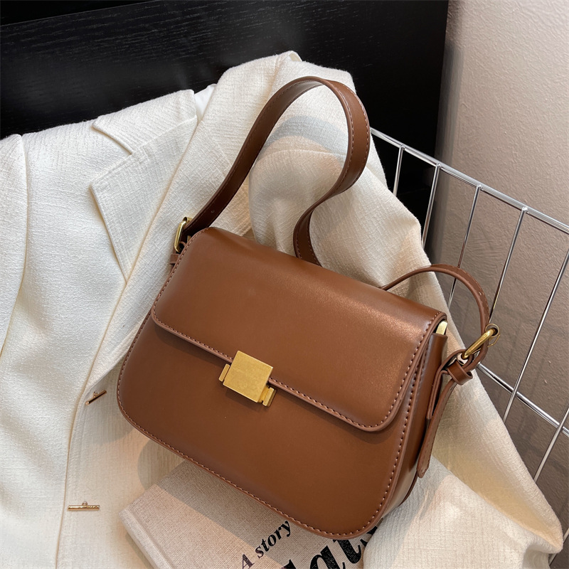 Bolso de tofu estilo coreano, novedad primavera 2026, bolso de hombro Melard, bolso cruzado informal y versátil para mujer