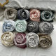 Amazon Hot Autumn New European and American Striped All-match Silk Scarf Women's Artistic Foreign Style Shawl Men's Cotton Scarf