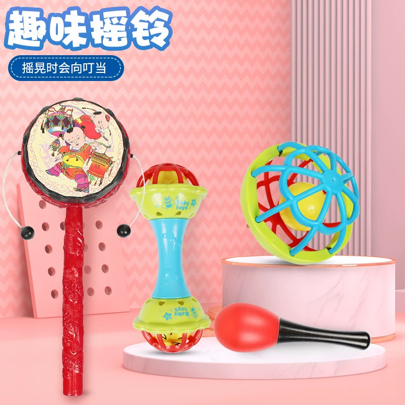 Toy for training, small bell, grabber, practice, beanbag, maracas, can bite, 3 month