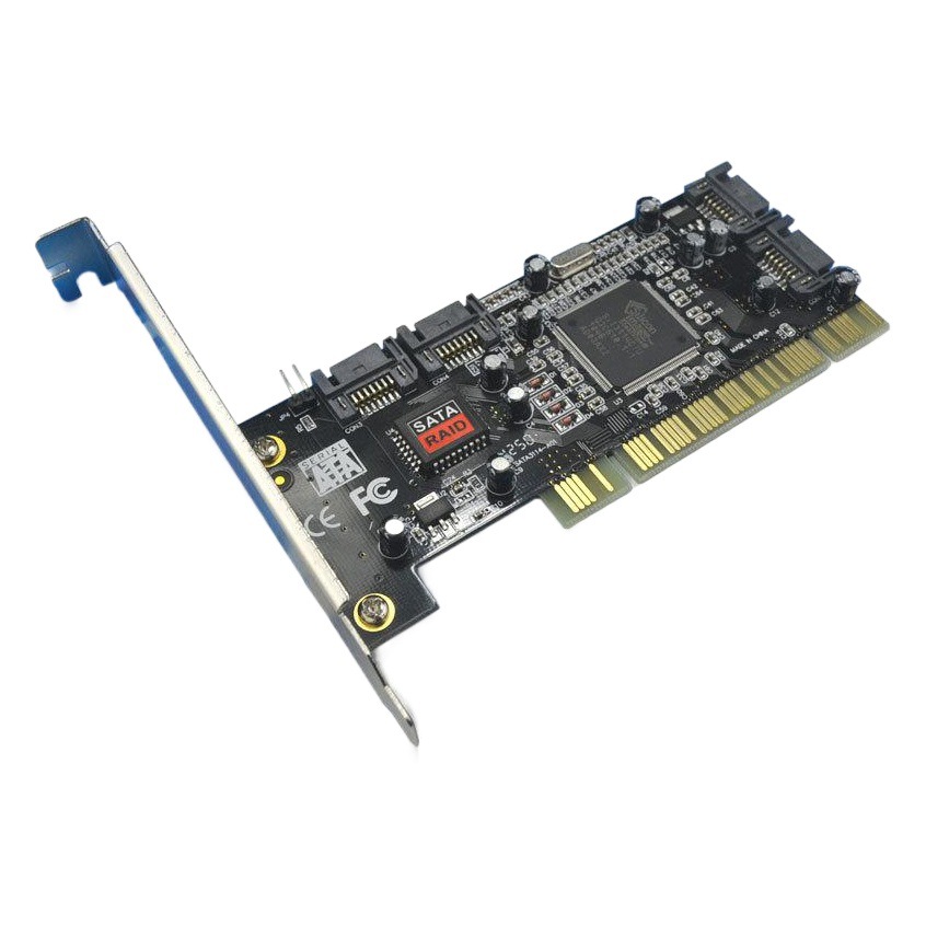Tarjeta de matriz e-Zhou 3114 Tarjeta de expansión SATA Tarjeta de expansión de 4 puertos Tarjeta de conversión PCI a SATA Tarjeta adaptadora incorporada
