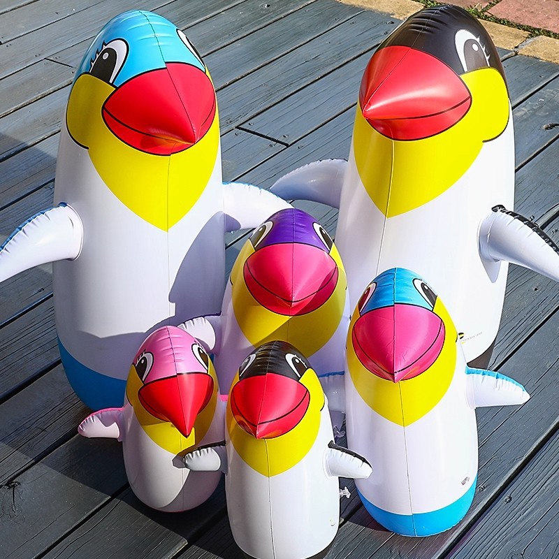 Inflatable big roly-poly doll