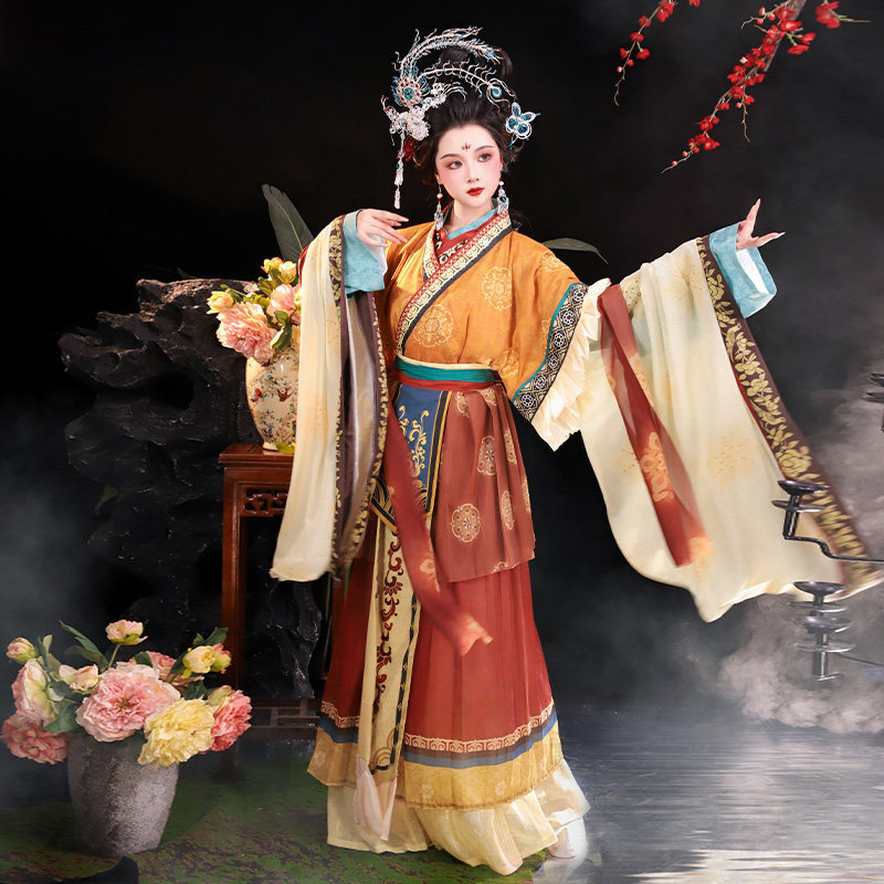 Original Hanfu Luoshenxi Autumn New Collection National Style Restoration Women's Hanfu Traditional Fairy Costume Original Hanfu Luoshenxi Autumn New Collection National Style Restoration Women's Hanfu Traditional Fairy Costume